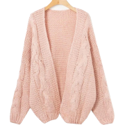 Fashion knit sweater cardigan - Cardigan - $45.99 