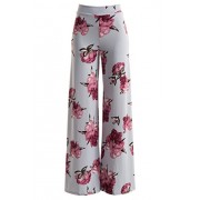 Fashionomics Womens Wide Leg Stretchy Jersey Fabric High Waist Palazzo Pants - Spodnie - długie - $12.00  ~ 10.31€
