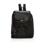 Faux Leather Drawstring Backpack - Backpacks - $21.99 
