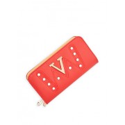 Faux Pearl Studded Double Zip Wallet - Brieftaschen - $7.99  ~ 6.86€