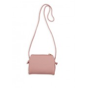 Faux Pebbled Leather Crossbody Bag - Hand bag - $9.99 