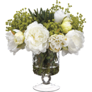 Faux Peony, Succulent & Baby's Breath Ar - Namještaj - $149.00  ~ 946,53kn