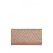 Faux Stitched Leather Wallet - Wallets - $7.99 