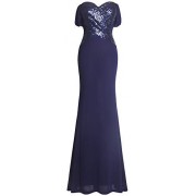 Fazadess Women's Bra Sweetheart Neckline Off Shoulder Floor Length Evening Dress - Dresses - $59.99 