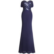 Fazadess Women's Bra Sweetheart Neckline Off Shoulder Floor Length Evening Dress - Dresses - $59.99  ~ £45.59