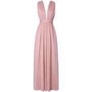 Fazadess Women's One Shoulder Sleeveless Sequins Maxi Prom Dresses - Obleke - $70.99  ~ 60.97€