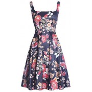 Fazadess Women's Sweetheart Floral Short Prom Cocktail Party Dress - Dresses - $48.99 