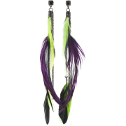 Feathers Cluster Dangling - Aretes - ¥8,160  ~ 62.27€