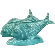 Fish in Ceramic Craquelé, France 1930s - 饰品 - 
