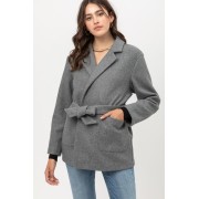 Fleece Belted Coat - Jacken und Mäntel - $34.10  ~ 29.29€