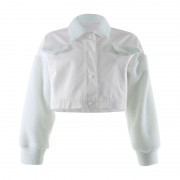 Fleece long sleeved lapel short coat - Košulje - kratke - $32.99  ~ 209,57kn