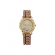 Floating Rhinestone and Encrusted Bezel Watch - Watches - $8.99 