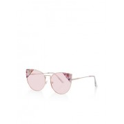 Floral Detail Cat Eye Sunglasses - Sončna očala - $6.99  ~ 6.00€