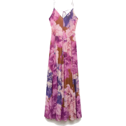 Floral Godet Dress - Haljine - 