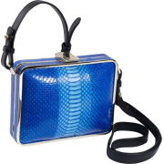 Foley + Corinna Cadeau 8503042 Evening Bag Blue Snake - Borse - $211.99  ~ 182.08€