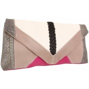 Foley + Corinna Patchwork Clutch Fuschia Combo - Bolsas com uma fivela - $375.00  ~ 322.08€