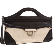 Foley + Corinna Proper East-West Satchel Black/Linen - Borse - $106.04  ~ 91.08€