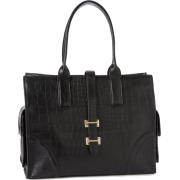 Foley + Corinna Simpatico E/W 8900942 Tote Black Croc - Hand bag - $232.53 