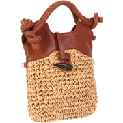 Foley + Corinna Women's Mini City Straw Cross-Body Raffia/Brown - Hand bag - $79.29 