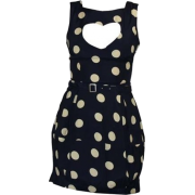 Heart Polka Dot Lipsy - Kleider - 