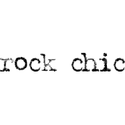 Rock chick text - 插图用文字 - 
