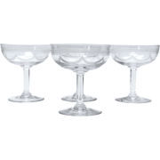 French Crystal Champagne Glasses 1920s - 饰品 - 