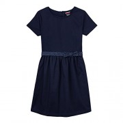 French Toast Girls' Fit and Flare Dress - Camisas - $11.79  ~ 10.13€