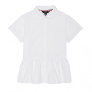 French Toast Girls' Short Sleeve Peplum Blouse - Camisas - $4.25  ~ 3.65€