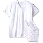 Fruit of the Loom Men's 6-Pack Stay-Tucked V-Neck T-Shirt - Unterwäsche - $15.09  ~ 12.96€