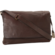 Frye James Tumbled Full Grain DB106 Messenger Bag Dark Brown - Messenger bags - $540.58 