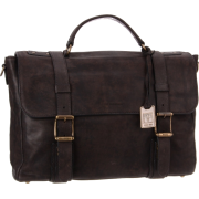 Frye Logan Flap Brief Case Chocolate - Hand bag - $477.95 