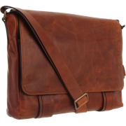 Frye Logan Flap Briefcase Cognac - Bag - $448.00 