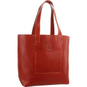 Frye Stitch Tote Burnt Red - Bag - $248.00 