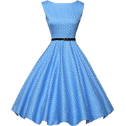 GRACE KARIN Boatneck Sleeveless Vintage  - Kleider - $30.99  ~ 26.62€
