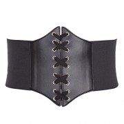 GRACE KARIN Lace-up Cinch Belt Tied Corset Elastic Waist Belt - Accesorios - $7.99  ~ 6.86€