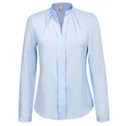 GRACE KARIN Office Lady Collared Chiffon Blouse Long Sleeve CLAF0212 - Košulje - kratke - $15.99  ~ 101,58kn