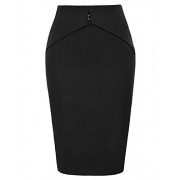 GRACE KARIN Women's High Stretchy Hooked Business Pencil Bodycon Party Skirts - Skirts - $12.99 