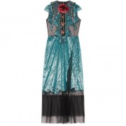 GUCCI EMBROIDERED TULLE DRESS - Moj look - $4,500.00  ~ 3,864.98€