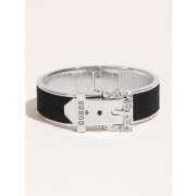 GUESS Rhinestone Buckle Bracelet, BLACK - Bracelets - $28.00 