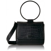 GUESS Keaton Croco Mini Flap, Black - Borsette - $68.00  ~ 58.40€