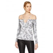 GUESS Women's Long Sleeve Taylor Strapy Off Shoulder Top - Košulje - kratke - $25.79  ~ 163,83kn