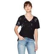 GUESS Women's Short Sleeve Destroyed Tie Dye T-Shirt - Camisas - $25.32  ~ 21.75€