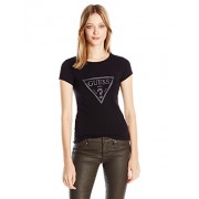 GUESS Women's Short Sleeve R3 Bedazzler Tri Logo Tee - Košulje - kratke - $34.00  ~ 215,99kn