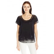 GUESS Women's Short Sleeve Waves Burnout T-Shirt - Košulje - kratke - $34.13  ~ 216,81kn