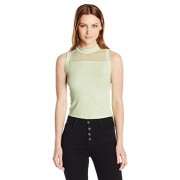 GUESS Women's Sleeveless Selma Crop Top - Camicie (corte) - $18.91  ~ 16.24€