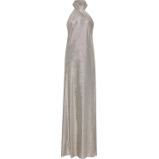 Galvan - Silver metallic gown - 连衣裙 - $1,225.00  ~ ¥8,207.91