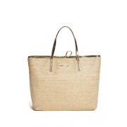 G by GUESS Women's Metallic Straw Tote - ハンドバッグ - $44.99  ~ ¥5,064