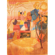 GeorgesLambert Provençal Landscape c1965 - Illustraciones - 