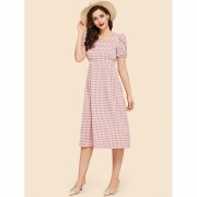 Gingham Dress, women, summer - Mój wygląd - $56.00  ~ 48.10€