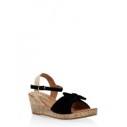 Girls 10-4 Bow Detail Wedge Sandals - Sandale - $16.99  ~ 14.59€